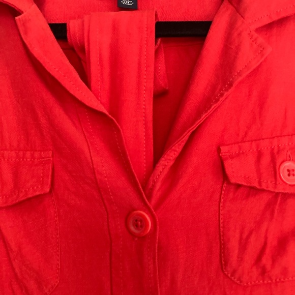 Banana Republic Linen Blend Shirt Dress - Picture 3 of 4